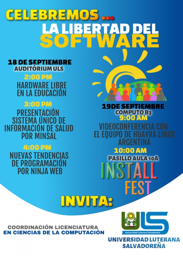 Invitación a participar del Día de la Libertad de Software
