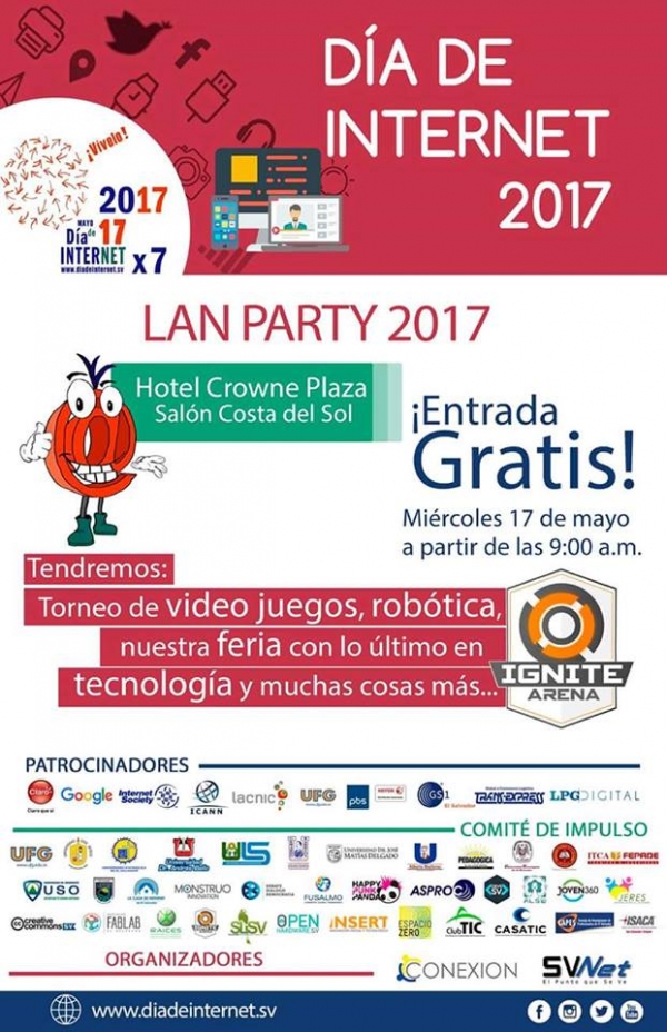 Celebra el Día de Internet en LAN Party 2017